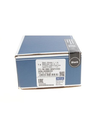 Тяга стабилизатора CITROEN C4, MITSUBISHI ASX, RENAULT MEGANE II 02- перед. мост (Пр-во ) 11-16 060 0021 Meyle (360483805)