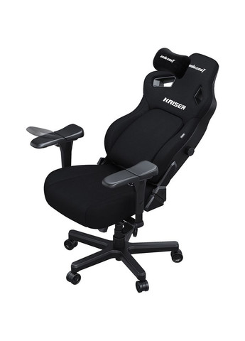 Крісло Kaiser 4 Size XL Black Linen Fabric (AD12YDDC-XLL-20-B-CF) Anda Seat (308020000)