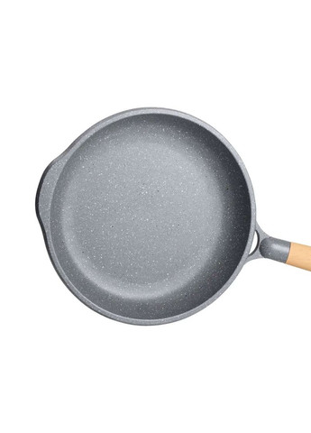 Сковорода алюминиевая MGC с мраморным антипригарным покрытием 28 см, серый MGC HP-4-420G No Brand (358885709)