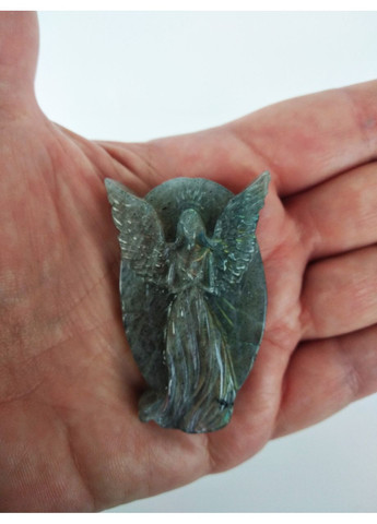 Фигурка - оберег "Ангел" из камня лабрадор No Brand (370792114)