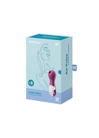 Вибромассажер с вакуумной стимуляцией Satisfyer Lucky Libra No Brand (366878739)