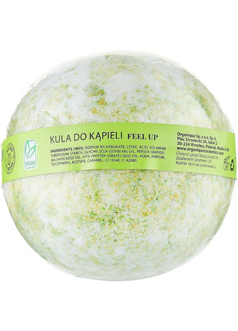 Шипучий шар для ванны HomeSpa Feel Up Bath Bomb* 170g (1479983-33135665) Organique (368605361)