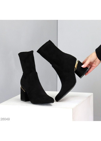 Чорні демісезонна чорні ботильйони Helen