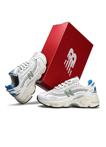 Белые всесезонные кроссовки new balance No Brand 1000 White Grey