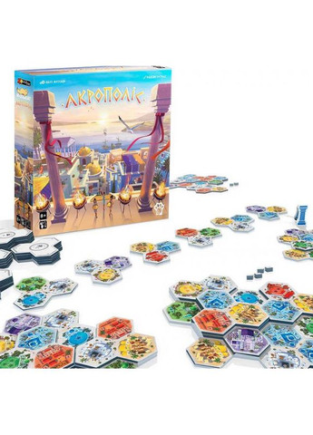 Настільна гра Акрополіс (Akropolis) (укр) ( ) WoodCat 220908-LEO (370765106)