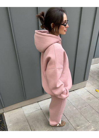 Костюм жіночий оверсайз на флісі No Brand (366238447)