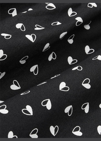 Черная всесезон пижама (футболка + шорты) Victoria's Secret