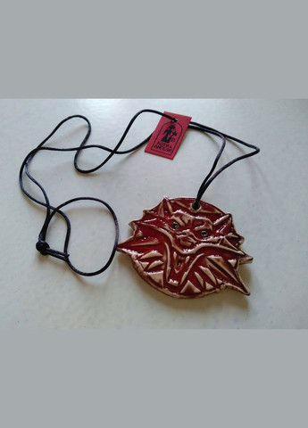 Керамический амулет Ведьмака (бордовый) Коти&Ангели (317350709)