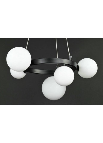 Люстра підвісна на 5 лампочок 27846 Чорний 40-150х52х52 см. Sunnysky (324395827)