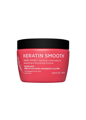 Набір для пошкодженого волосся з косметичкою Beauty Keratin Jet-Set Hair Smooth Kit, 60мл + 60 мл + 100 мл + 100 мл Luseta (318526074)