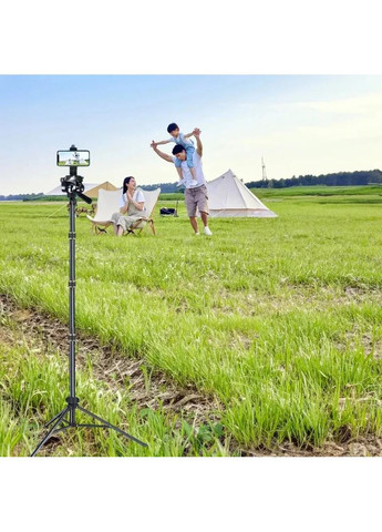 Штатив NP-2688 універсальний 200 см з тримачем для телефону та сумкою NeePho (356505813)