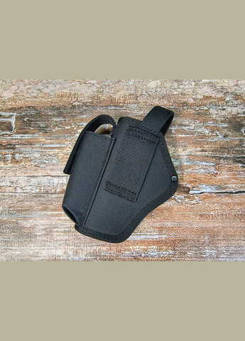 Кобура G-17 Glock-17 Глок поясная с чехлом итогом в магазин + шнур тренчик черная SV Сварог (342375188)