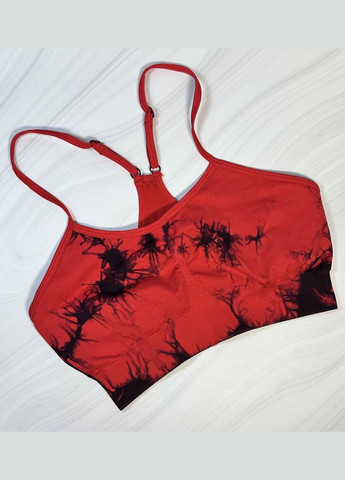 Комплект для фітнесу (спортивний костюм) тай-дай, легінси + топ No Brand (329867642)