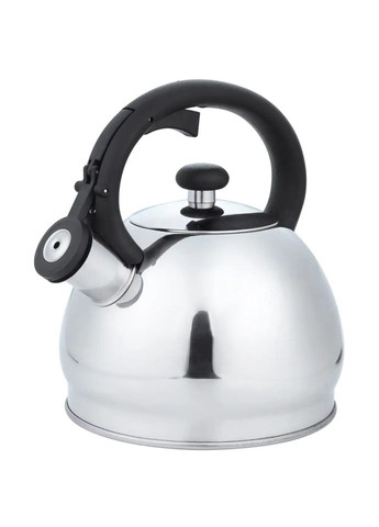 Чайник із свистком Гарсон GT-1425-18 1.8 л сріблястий Gusto (362263821)