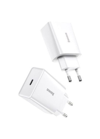 Зарядний пристрій (CCFS-SN02) Baseus Speed Mini Quick Charger White (369880762)