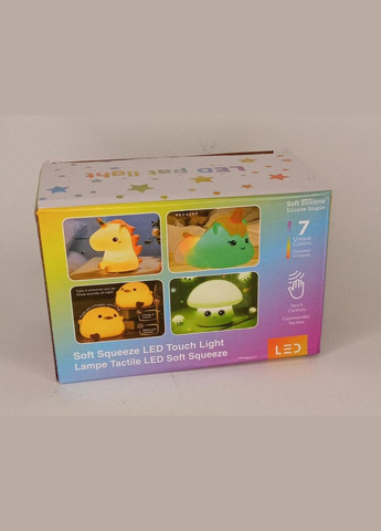 Силіконовий нічник Ведмедик А806 від батарейок AAA No Brand (316461403)