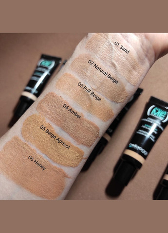 Тональний крем Aqua Me City Barrier - 05 Beige Apricot Bellaoggi (300778535)