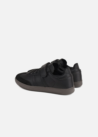 Черные кеды для мальчика цвет черный цб-00276402 Yuki