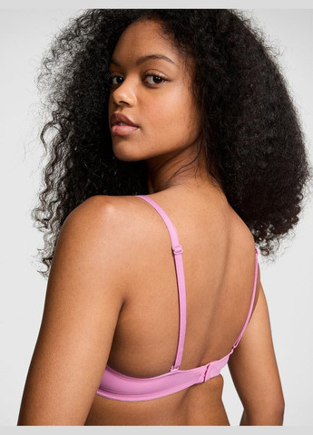 Розовый бюстгальтер everywhere lightly lined pure Victoria's Secret полиамид
