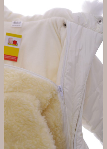 Комбінезон Трансформер на холофайбері Євро молочний 80 см (33009) BABYKROHA (315423726)