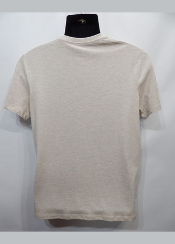 Бежевая мужская футболка cares оригинал р.48 138fm Primark