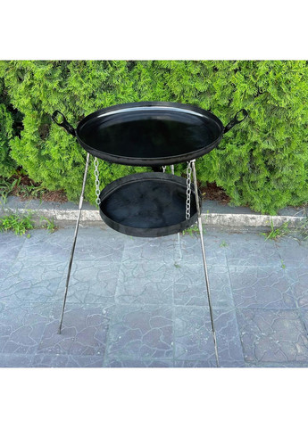 Комплект сковорода із диска SDR-50P з підвісом для вогню Мангал Завод (361336320)