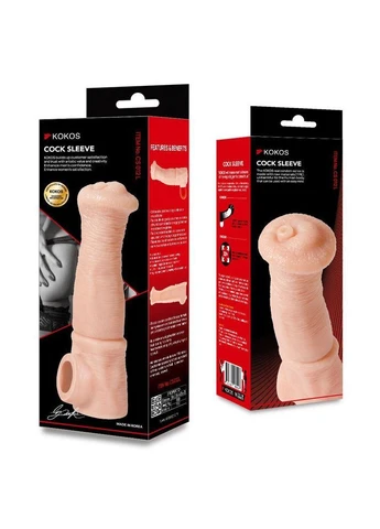 Насадка на член Cock Sleeve CS 012 L Kokos (402327317)