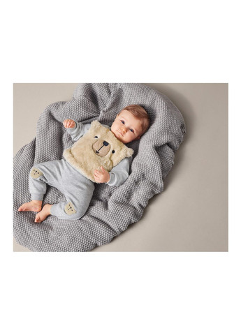 Lupilu плюшевий дитячий світшот сірий