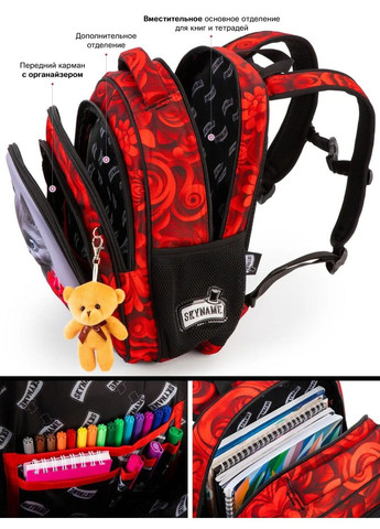 Рюкзак школьный для девочек /SkyName R2-220 Winner (331532379)