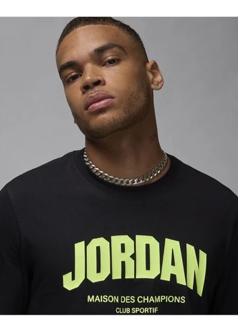 Чорна футболка dri-fit sport black fz1925-010 Air Jordan