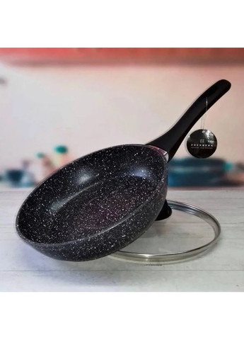 Сковорода з антипригарним мармуровим покриттям 28 см EB-3430 Edenberg (360654522)