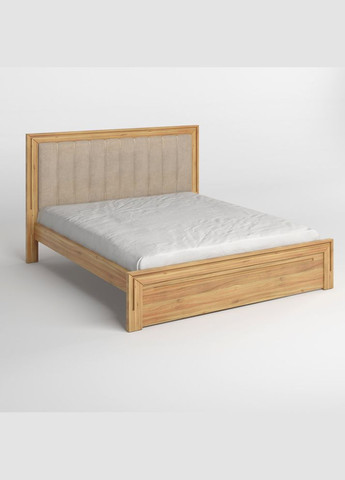 Односпальне дерев'яне ліжко Торонто Т1 /Аляска 23 (бежевий) 90х190 см (MBG-7267) Mebigrand (366085879)