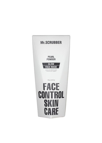 Маска для сяяння шкіри обличчя Mr.Scrubber Face Control Glow Mask з перлинною пудрою, 100 мл Mr. Scrubber (367985439)
