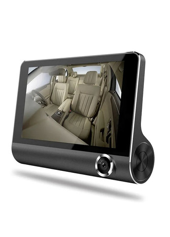 Автомобільний відеореєстратор 4", 3 камери, HD, SD319/z233D/Реєстратор із камерою заднього огляду full (370624070)