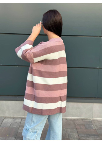 Пудровый демисезонный кардиган No Brand