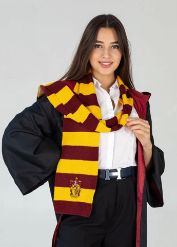 Костюм Гарри Поттер для взрослых Гриффиндор мантия шарф и волшебная палочка My Kigu (363176506)