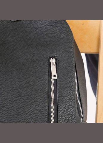 Повседневный черный рюкзак портфель из экокожи ToBeYou kozak (284725582)