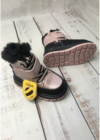 Черевики дитячі на дівчинку Світло-рожевий (1019) Clibee (354822840)