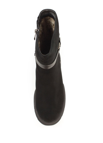 Жіночі зимові черевики з натуральної замші з натуральним хутром It-Girl (366290190)