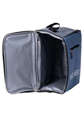 Термосумка холодильник 16л для еды и напитков голубая термоконтейнер для пикника и рыбалки ProDobro (364190782)