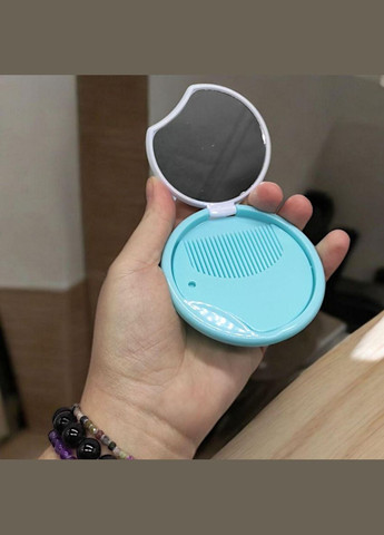 Дзеркало дитяче кишенькове косметичне з гребінцем "Пташка" (56000145-3) MIC (362421636)