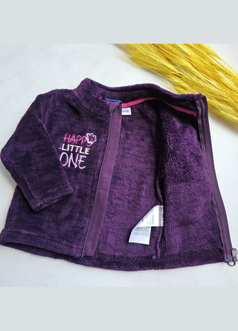 Кофта теплая детская 62-68 см плюшевая флиска демисезонная🌸для девочки🌸 Lupilu Куртка (304052943)