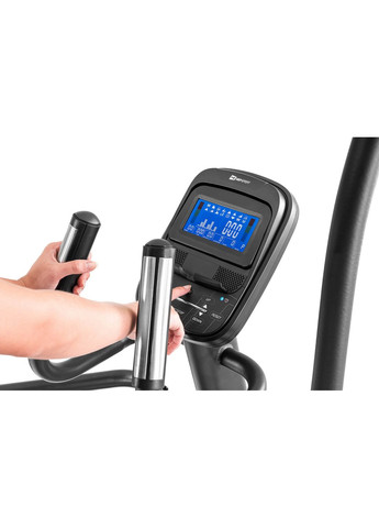 Орбитрек электромагнитный HS-095CF Prizm черный Hop-Sport (361951642)