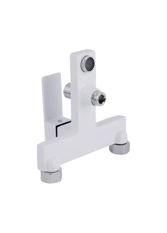 Змішувач для ванни Gemini (з душовим гарнітуром) QTGEM259CRW45683 Chrome/White Qtap (320772889)