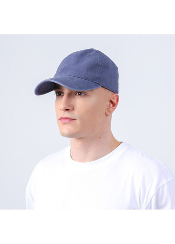 Бейсболка з регулятором чоловіча джинс синя ЛАЦІО 760-196 LuckyLOOK 760-196М (329751007)