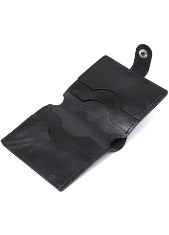 Практичне чоловіче портмоне 16502 Чорний Shvigel (329149802)