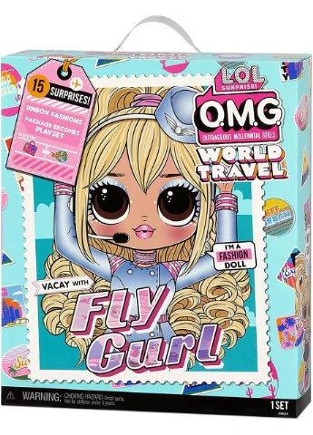 ЛОЛ ОМГ Стюардесса LOL Surprise OMG World Travel Fly Gurl 579168 MGA Entertainment (304055500)