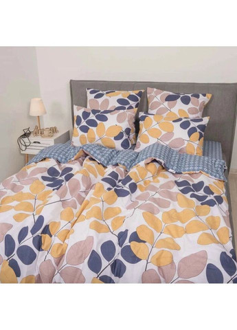 Постільна білизна євро Ранфорс 22175-E 220х200 см Viluta (336327851)