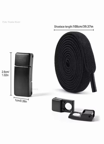 Еластичні шнурки без зав'язок з магнітними застібками China (362536181)