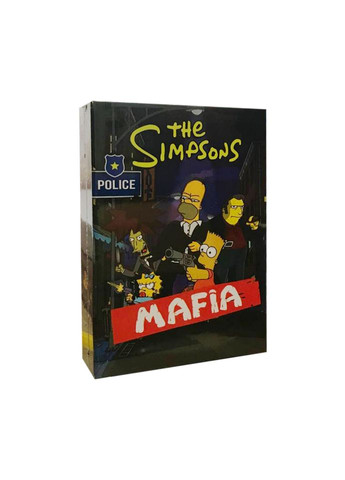 Настільна гра "Мафія "Сімпсони" PLR-0036, 16 карт персонажів Flixplay (305570344)
